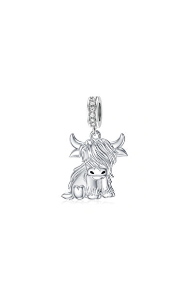 Choice10 B6094 Hot Selling New 925 Silver, Cute Niu Bead Pendant,Suitable for...