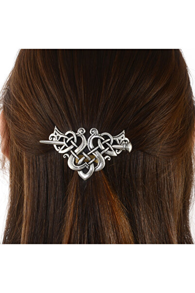 Choice C Viking Celtic Crown HairPins Clip Viking Hair Accessories Celtic Kno...
