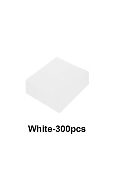 Choice 300 قطعة - ورق ترشيح أبيض لجمع غبار الأظافر، ورق ترشيح للاستخدام مرة و...