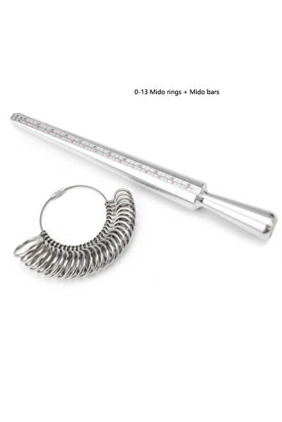 Choice US-1 set US/UK Measurement scale ring ring rod repair ring finger size...