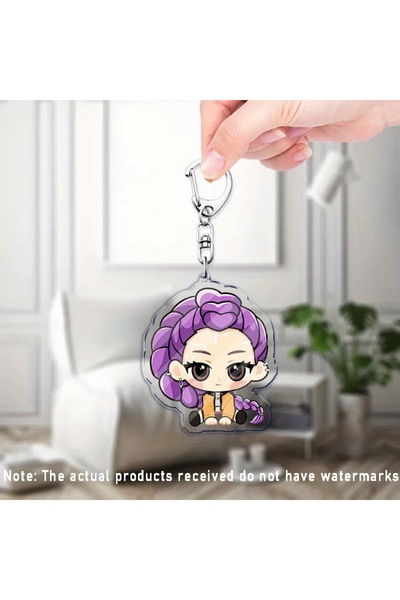 Choice 2 New kpop Hunters Christmas small gift Keychain pendant cartoon acryl...