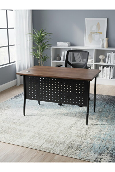 BEC16 Modern 120cm office desk with metal frame