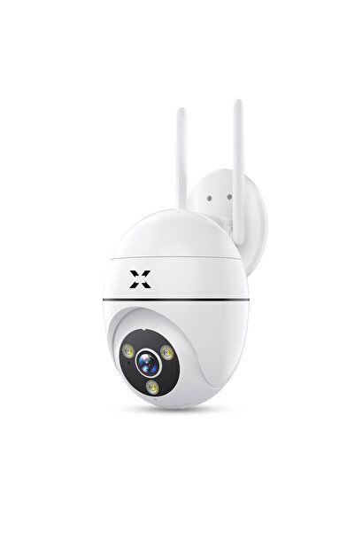 Xenon Smart Güvenlik Kamerası | 1440p 4MP Mobil Kontrol, Hareket Takipli, Gece Görüşlü, Dış Mekan Kamera (X7268)