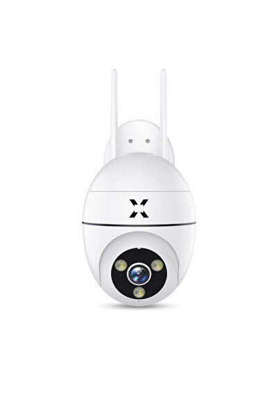 Xenon Smart Güvenlik Kamerası | 1440p 4MP Mobil Kontrol, Hareket Takipli, Gece Görüşlü, Dış Mekan Kamera (X7268)