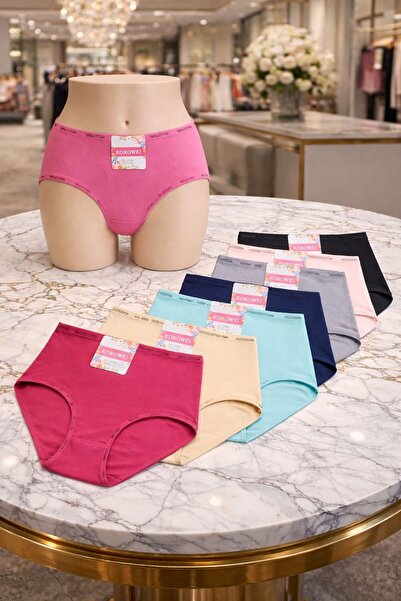 KOKOWEI Stylish and sexy women's panties, comfortable for everyday use, 6 pieces