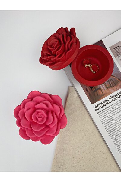 Ca.Gi Handmade Pink Rose & Floral Patterned Decorative Box with Lid |   Organ...