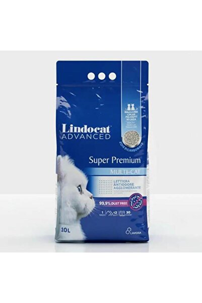 Lindo Cat Lindocat Super Premium Ekstra Güçlü Topaklanan Kokusuz Kedi Kumu 10L