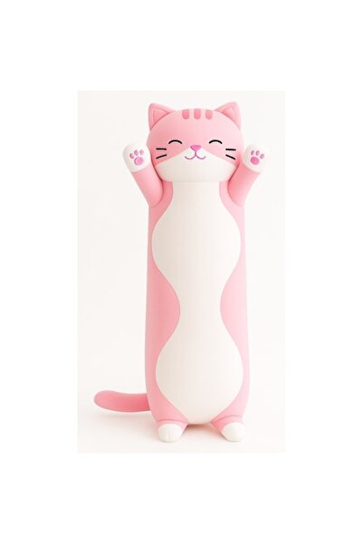 OEM Pisică de pluș pentru bebeluși, 50 cm, multicoloră, pentru joacă și somn