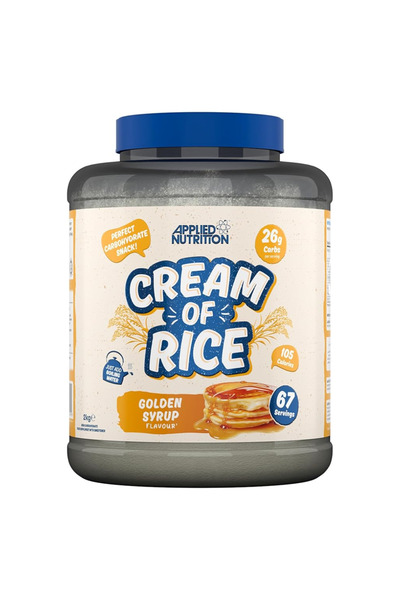 applied nutrition Cream Of Rice Golden Syrup 2Kg