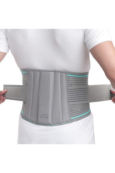 Tynor حزام دعم أسفل الظهر، حزام ضغط يسمح بمرور الهواء، حزام خصر قابل للتعديل ...