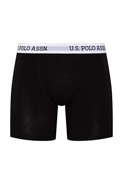 U.S. Polo Assn. 80453 Pantaloni lungi negri pentru bărbați boxeri