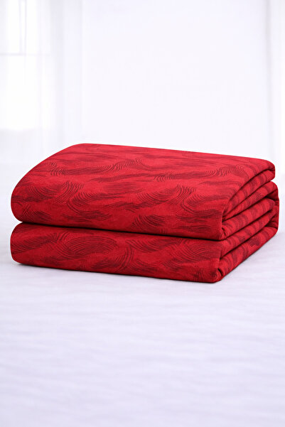 İQON Flat Duvet Cover (1 Piece) Single Size Red Wave