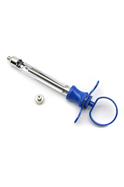 choice2 محقنة أسنان زرقاء من الفولاذ المقاوم للصدأ، أداة جراحية لطب الأسنان ب...