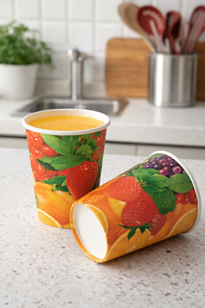 Ambalaj Evi 12 oz Paper Cups 500 Pieces Disposable – Coffee Tea Beverage Cup