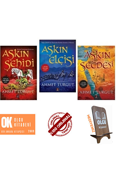 Kapı Yayınları Kerbela Üçlemesi Ahmet Turgut / Aşkın Şehidi - Aşkın Elçisi - ...