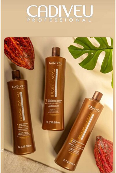 Cadıveu Brasil Cacau Saç Düzleştirici Set