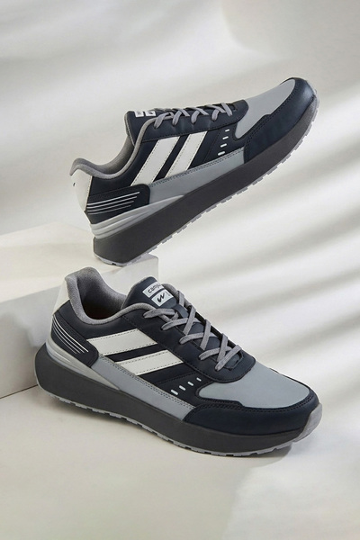 Campus Men's Low-Top Sneakers - Bold Colours With Cloud Like Comfort