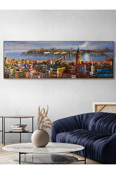 Simurg Sanatevi İstanbul Boğazın Büyüsü Yağlı Boya Tablosu