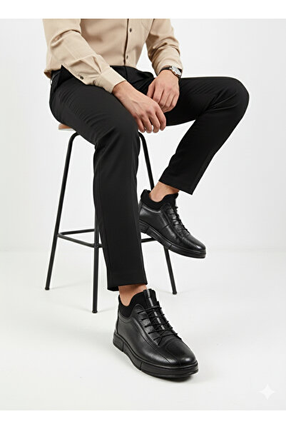 shot night Genuine Leather Stretch Ultra Comfortable Men's Boots