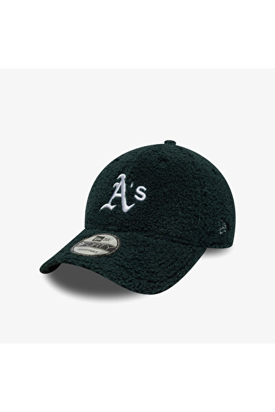 NEW ERA قبعة أوكلاند أثليتيكس MLB الشتوية للجنسين باللون الأخضر