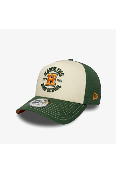 NEW ERA Stranger Things Hawkings High 9Forty Unisex Yeşil Şapka