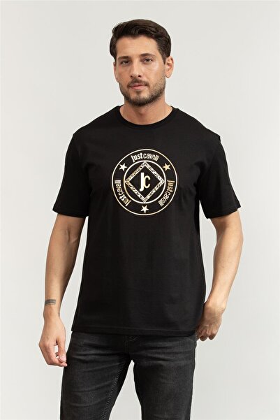 Just Cavalli Erkek Bisiklet Yaka T-Shirt