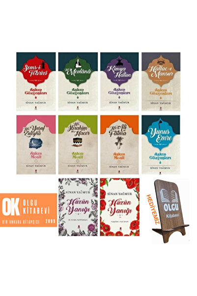 Kapı Yayınları Aşkın Gözyaşları - Aşkın Meali - Hüzün Yanığı / 10 Kitap Set -...