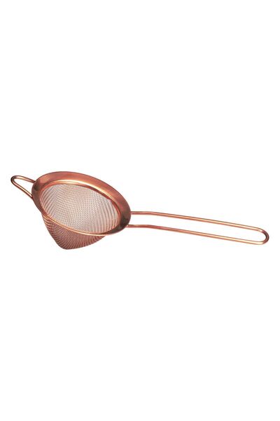Generic Brand مصفاة كوكتيل نحاسية 8 سم