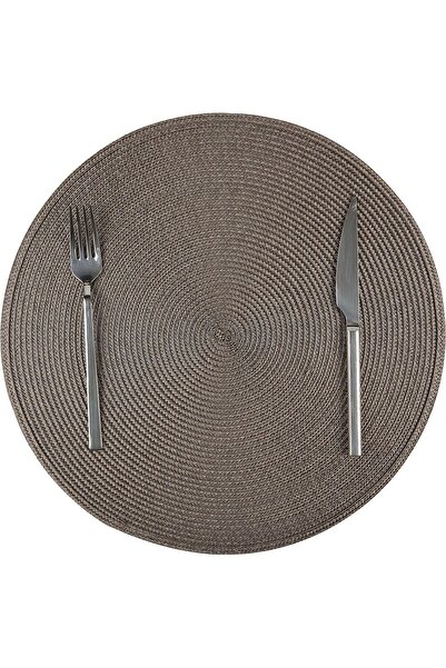 Biradlı Amerikan Servis PVC Kahverengi 38 Cm