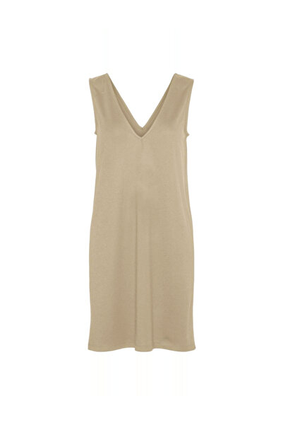 Evendi Short dress, Brown