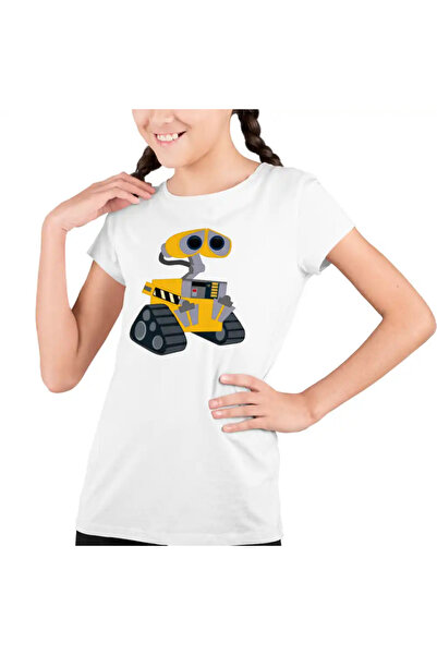 OEM Tricou Copii Fete Wall-E Aventuri Viitor SF Robot Gunoi Reciclat