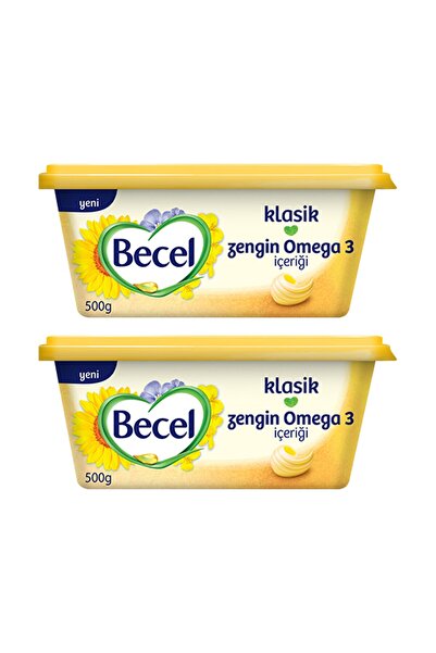 Becel Klasik Margarin 500 gr Kase x 2 Adet
