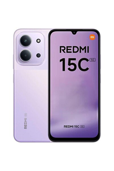 Xiaomi Redmi 15C 8GB RAM + 256GB ROM Smartphone Dusk Purple 5G