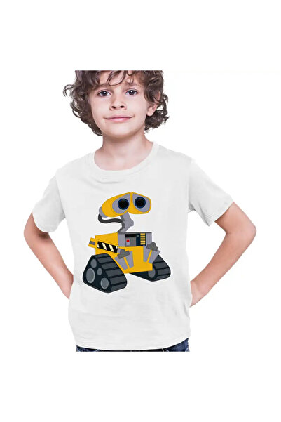 OEM Tricou Copii Baieti Wall-E Aventuri Viitor SF Robot Gunoi Reciclat