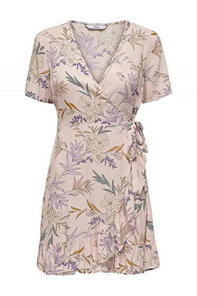 Evendi Short dress, Peach