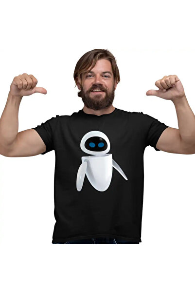 OEM Tricou Barbati Wall-E Robot Avansat Eve Viitor SF Desen Animat