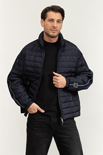 Armani Exchange Logolu Regular Fit Dik Yaka Mont Erkek MONT 6DZB37 ZN4XZ 1510