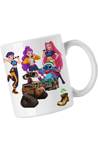 OEM Wall-E Huntrix Stitch K-Pop Demon Hunters mug