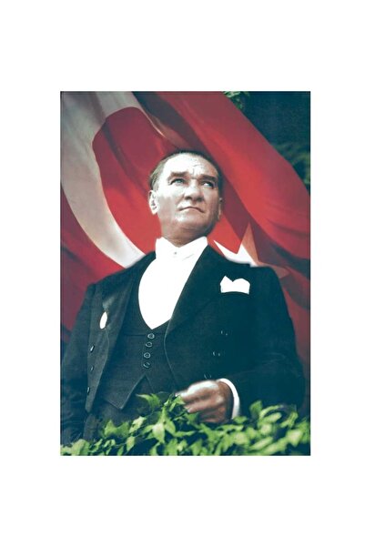 günenbayrak Atatürk Poster Bayrak 50X75 cm