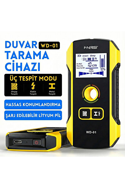 FNIRSI WD-01 Metal Dedektörü Duvar Tarayıcı