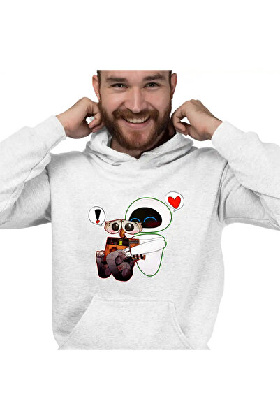 OEM Hanorac Barbati Wall-E Love Eve Dragobete Valentines Day Romantic