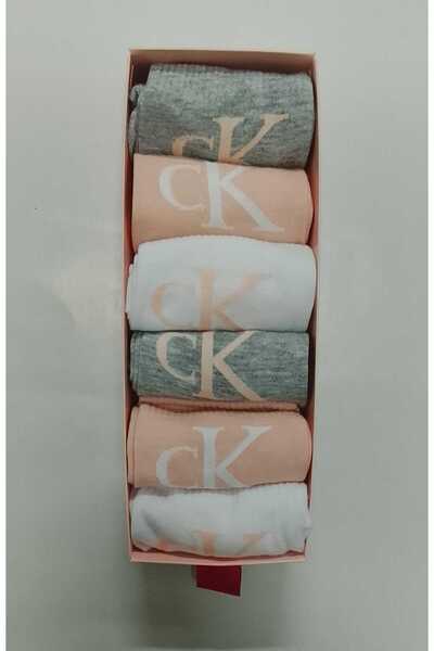 Calvin Klein Women's Socks Set, 6 pairs, multicolor