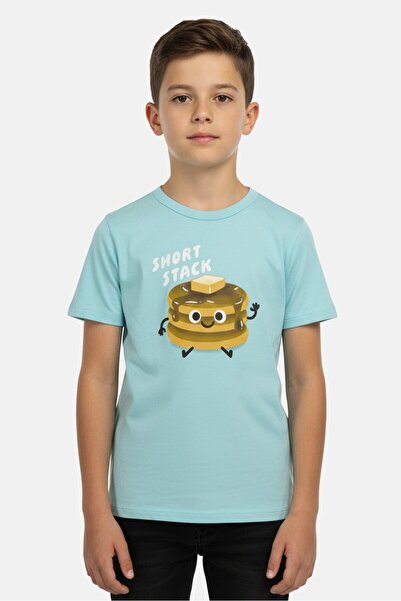 The Children's Place Kids Boy Short Sleeve Graphic Print T-Shirt, Mint