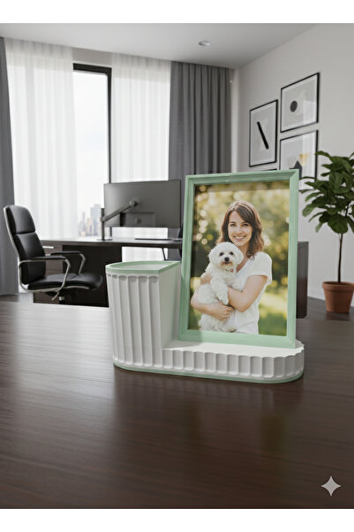 Fotoğraf Çerçeveli Masa Düzenleyici (Fotoğraf 10x15cm)