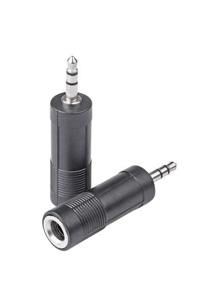 Powermaster 3.5 mm Stereo Male to 6.3 mm Stereo Female Jack