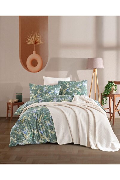 NazeninHome With Blanket |   Winter Blanket Duvet Cover Set 100% Cotton Ranfo...