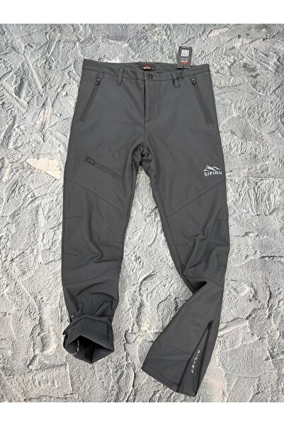 SIFIR4 Unisex Softshell Kayak & Kışlık Pantolon – Polarlı, Su & Rüzgar Geçirm...