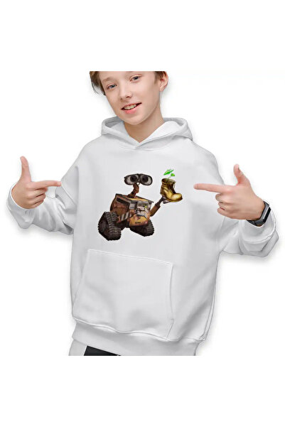 OEM Hanorac Copii Baieti Wall-E Planta Floare Cizma Bocanc Papuc Robot Viitor