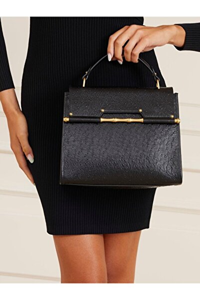 Guess Iris Hakiki Deri El Çantası