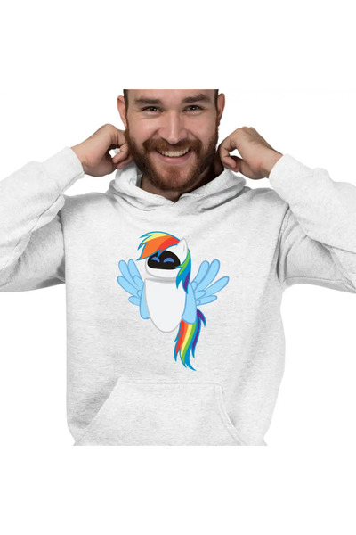 OEM Hanorac Barbati Wall-E Robot Eve Unicorn Curcubeu Viitor